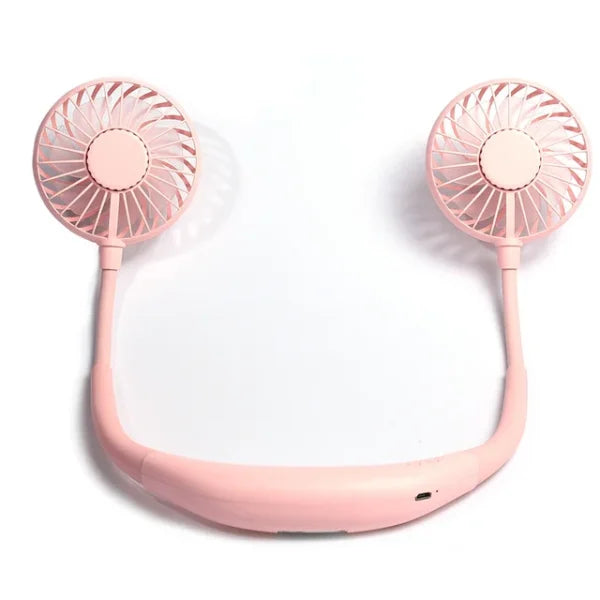 Sports Summer Neck Fan usb Rechargeable (random Color)